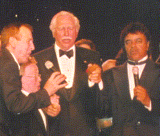 4 legends, Dec Cluskey, Paul Williams, Howard Keel, Johnny Mathis